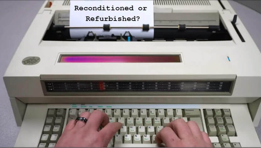 Decoding the Difference: Reconditioned vs. Refurbished Typewriters