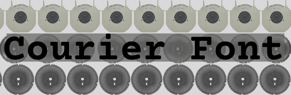 The Timeless Elegance of Courier Font: A Typewriter Legacy