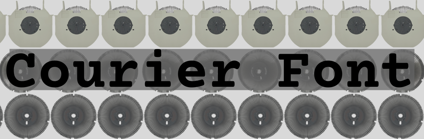 The Timeless Elegance of Courier Font: A Typewriter Legacy