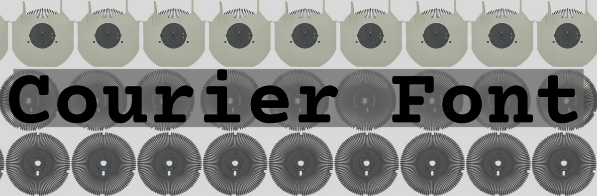 The Timeless Elegance of Courier Font: A Typewriter Legacy