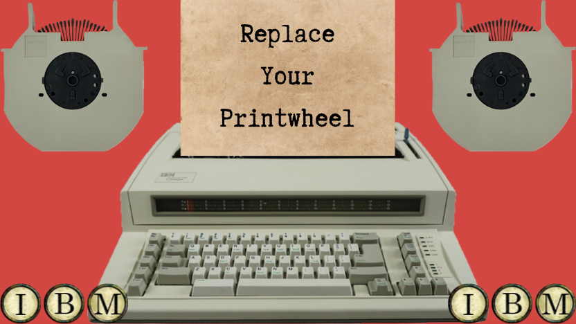 IBM Wheelwriter Printwheel Replacement Guide