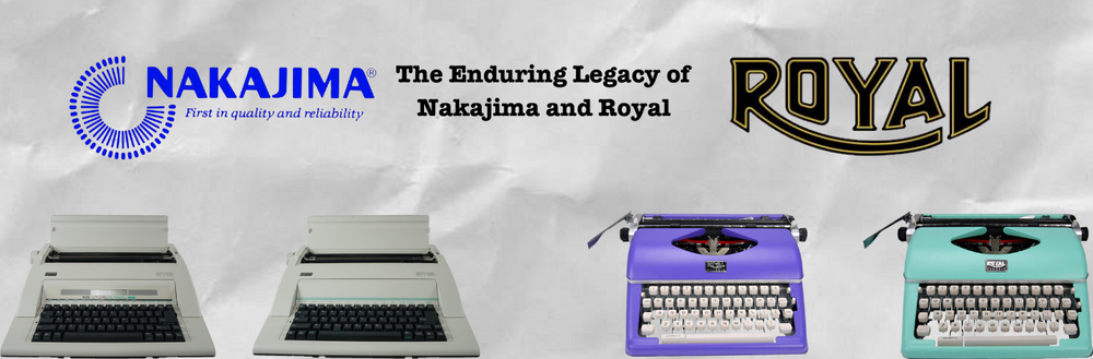 Are Typewriters Still Made Today? The Enduring Legacy of Nakajima and Royal