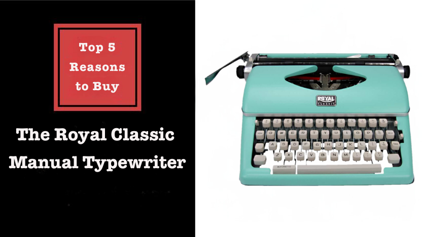 Rediscovering Analog Charm with the Royal Classic Manual Typewriter