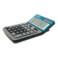 Monroe Handheld 12-Digit Calculator With Check And Correct Functionality