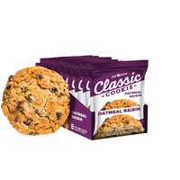 Classic Cookie Soft Baked Oatmeal Raisin Cookies, 2 Boxes, 16 Individually Wrapped Cookies