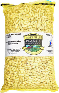 Wakefield Virginia Peanuts 25 lb bag of in-shell animal peanuts for squirrels, birds, deer, and wildlife