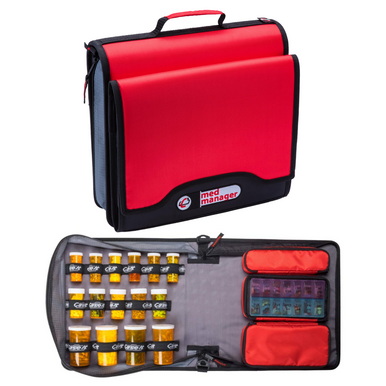 Med Manager Medicine Supply Organizer with Insulin Cooler