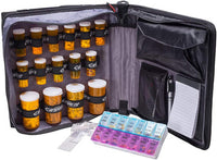 Med Manager Deluxe Medicine Organizer and Pill Case