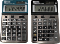Monroe Handheld 12-Digit Calculator With Check And Correct Functionality