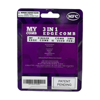 MyFingerComb 3-in-1 Edge Comb