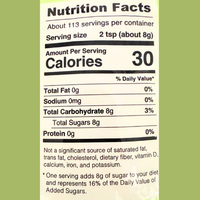 NuLife Low GI Sugar, 2 Pound Bag, All-Natural Low Glycemic Raw Sugar Cane