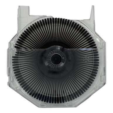 Panasonic KX-E Series Script 12 Printwheel by Rarotype