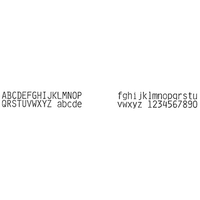 IBM Actionwriter Presentor 10 Printwheel by Rarotype