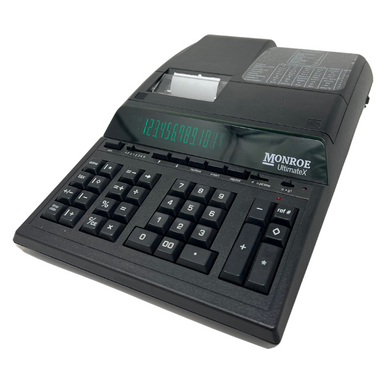 Monroe UltimateX 12-Digit Programmable Heavy-Duty Accounting Printing Calculator With Edit/Reprint Capabilities