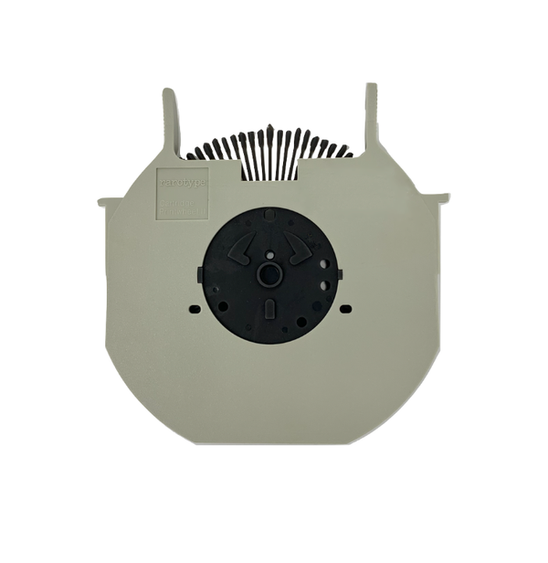 Rarotype IBM Letter Gothic 12 Cartridge Printwheel II compatible printwheel front view