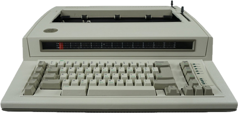 IBM Lexmark Personal Wheelwriter 1 Electric Typewriter (Reconditioned)