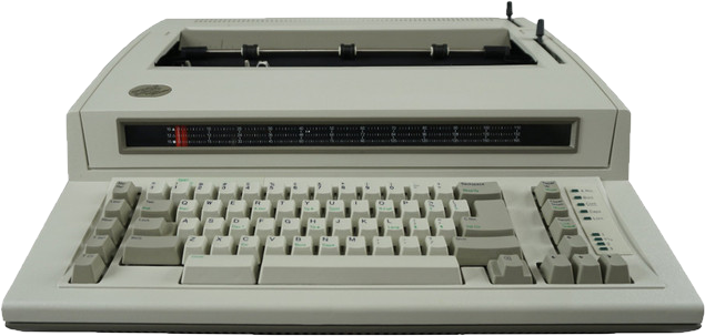 IBM Lexmark Personal Wheelwriter 1 Electric Typewriter (Reconditioned)