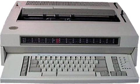 IBM Lexmark Wheelwriter 10 Electric Typewriter (Reconditioned)