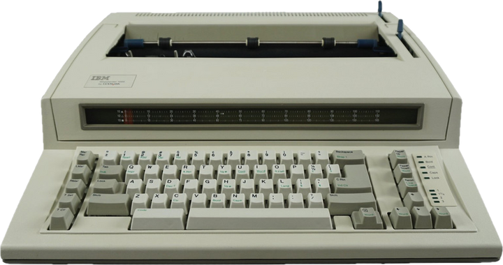 IBM Lexmark Wheelwriter 1000 Electronic Typewriter (Reconditioned)