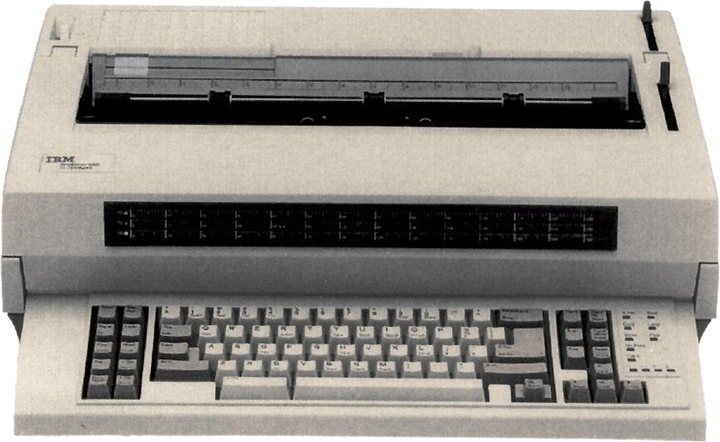 IBM Lexmark Wheelwriter 3000 Electric Typewriter (Reconditioned)