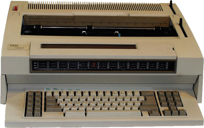 IBM Lexmark Wheelwriter 35 Electronic Typewriter (Reconditioned)