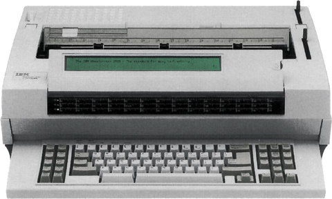 IBM Lexmark Wheelwriter 3500 Electric Typewriter (Reconditioned)
