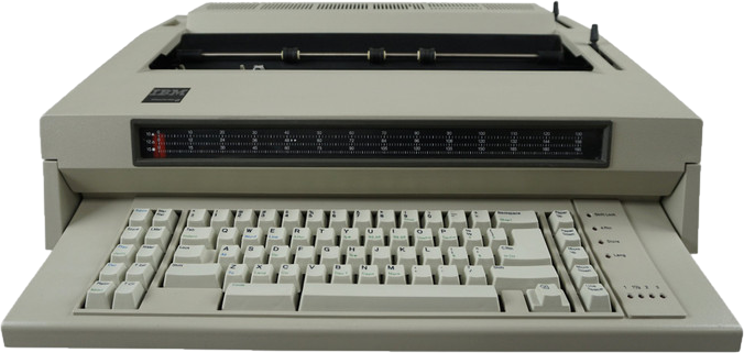 IBM Lexmark Wheelwriter 6 Electronic Typewriter (Reconditioned)
