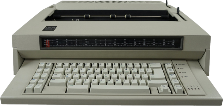 IBM Lexmark Wheelwriter 6 Series II Electronic Typewriter (Reconditioned)