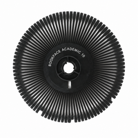 Nakajima and Swintec Bookface Academic 10 printwheel with identifying text on the center hub