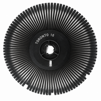 Nakajima and Swintec Toronto 10 printwheel with identifying text on the center hub