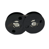 GRC Compatible Universal Ink Ribbon Spool Replacement for Most Typewriters (Black)