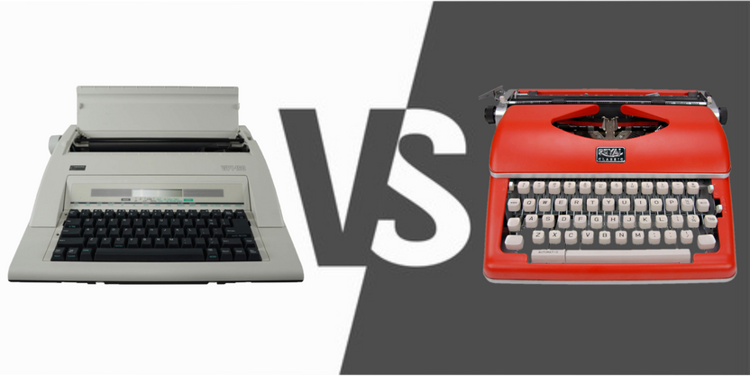 Manual vs. Electric Typewriters | Typewriters.com